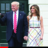 Melania trump trading card