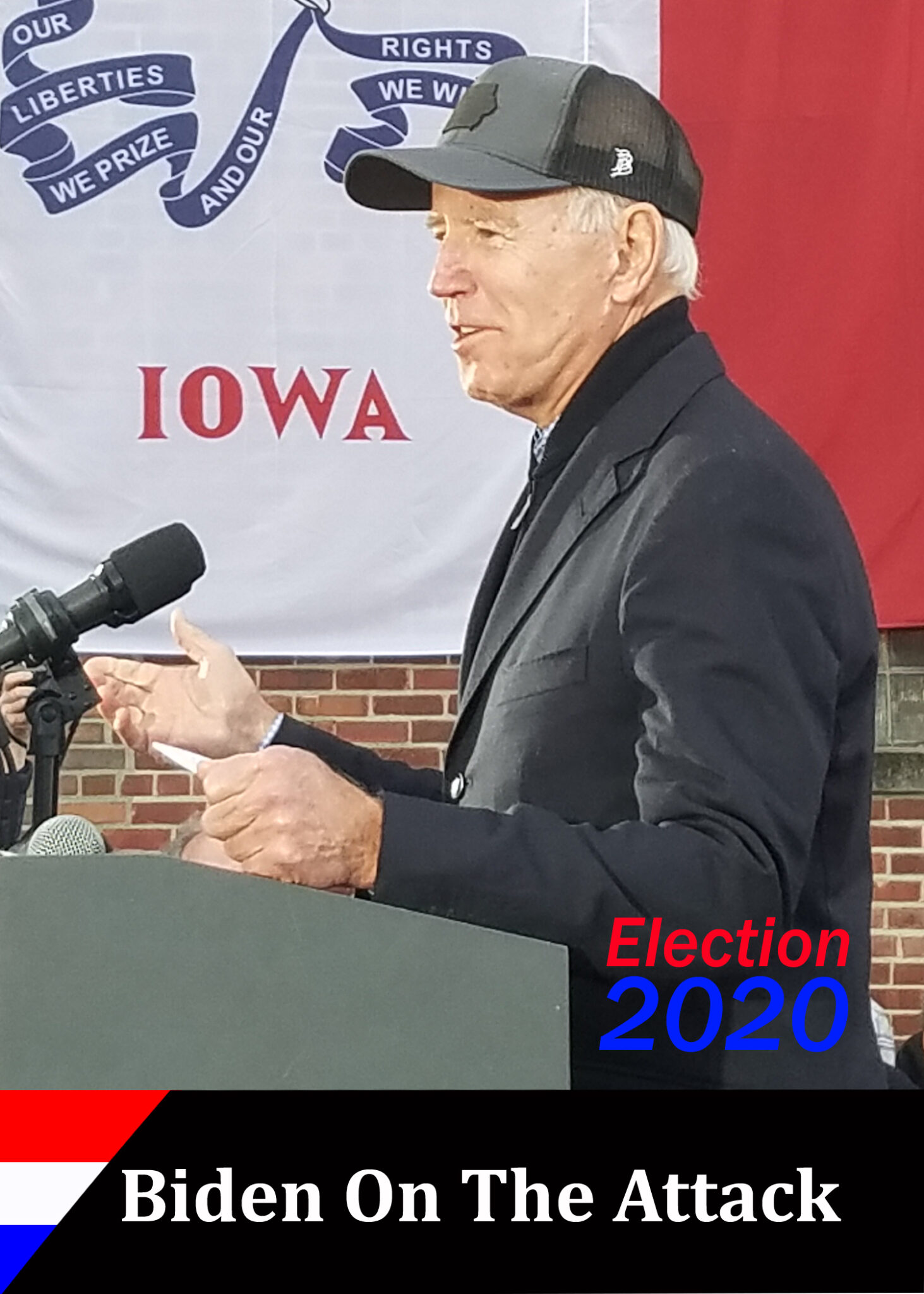 Joe Biden On The Attack 2020 Political Trading Cards