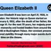 2022 Political Trading Cards Queen Elizabeth II - Image 2