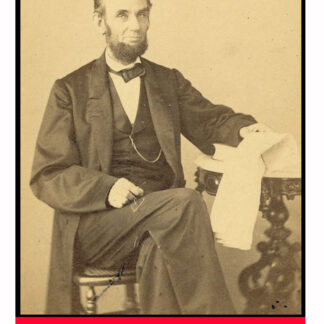 abraham lincon historical trading card