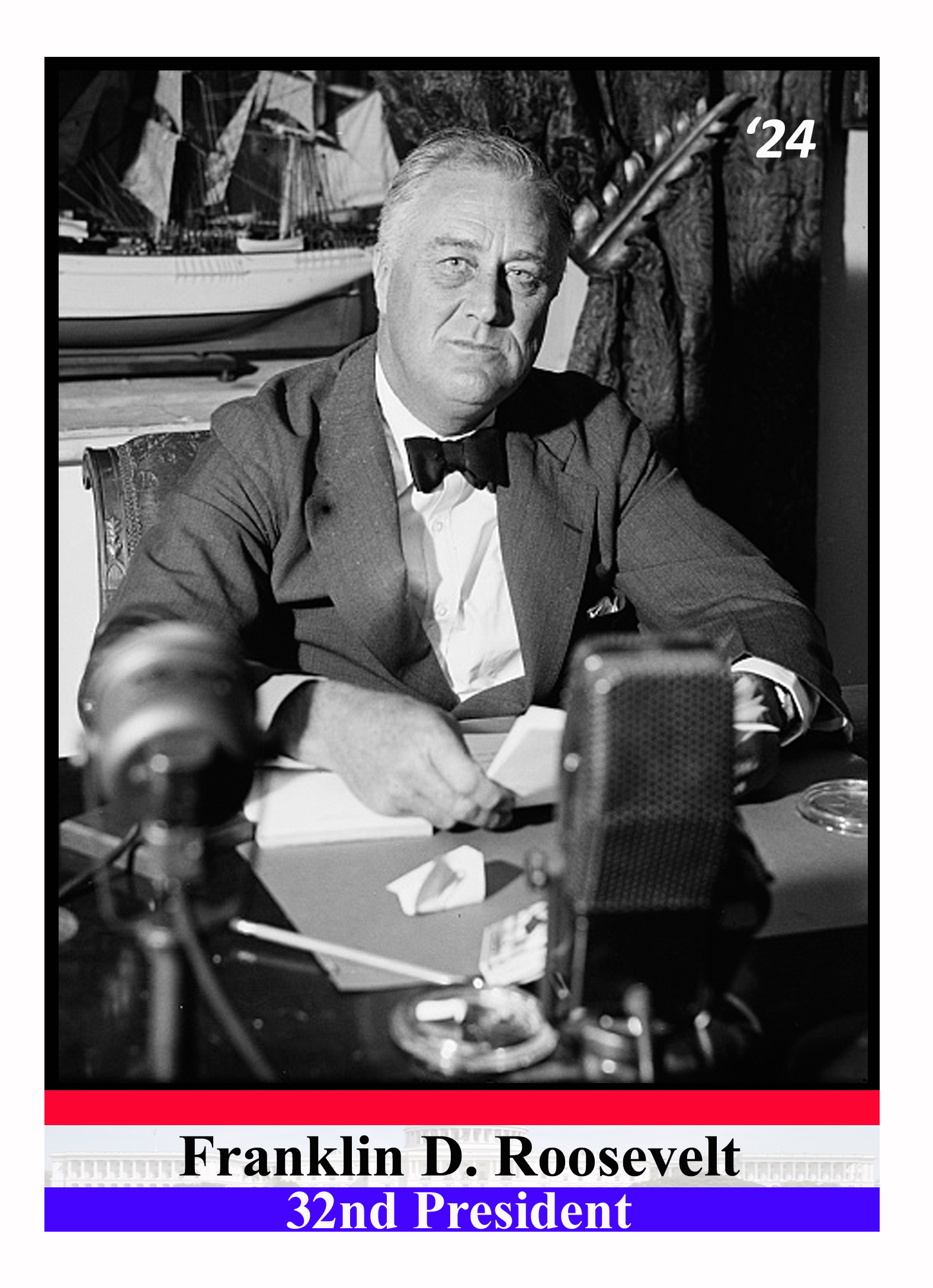 2024 Political Trading Cards Franklin Delano Roosevelt