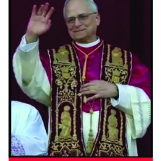 pope leo xiv trading card